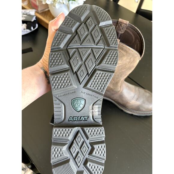 Ariat Groundbreaker Pull-On Steel Toe Work Boots, NWT, 12 - Picture 6 of 8